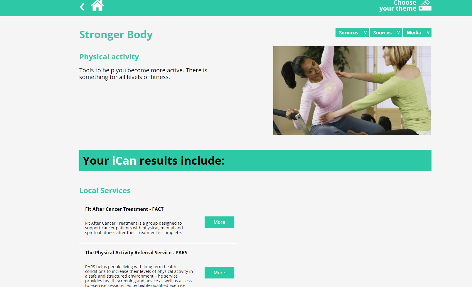 Wellbeing website up and running